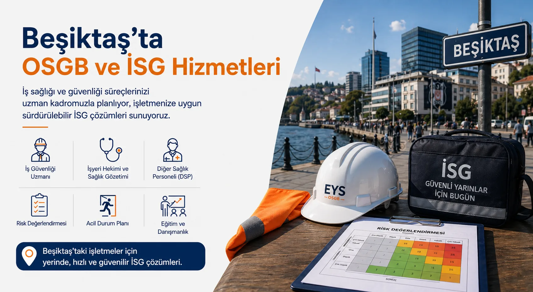 Beşiktaş OSGB & İSG Hizmetleri