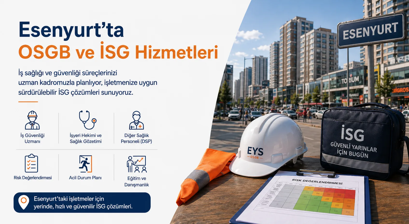 Esenyurt OSGB & İSG Hizmetleri