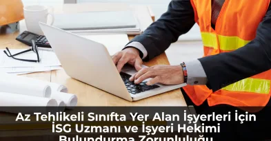 az tehlikeli isyerleri icin isg uzmani ve isyeri hekimi bulundurma zorunlulugu